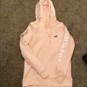 Light pink Hollister hoodie
